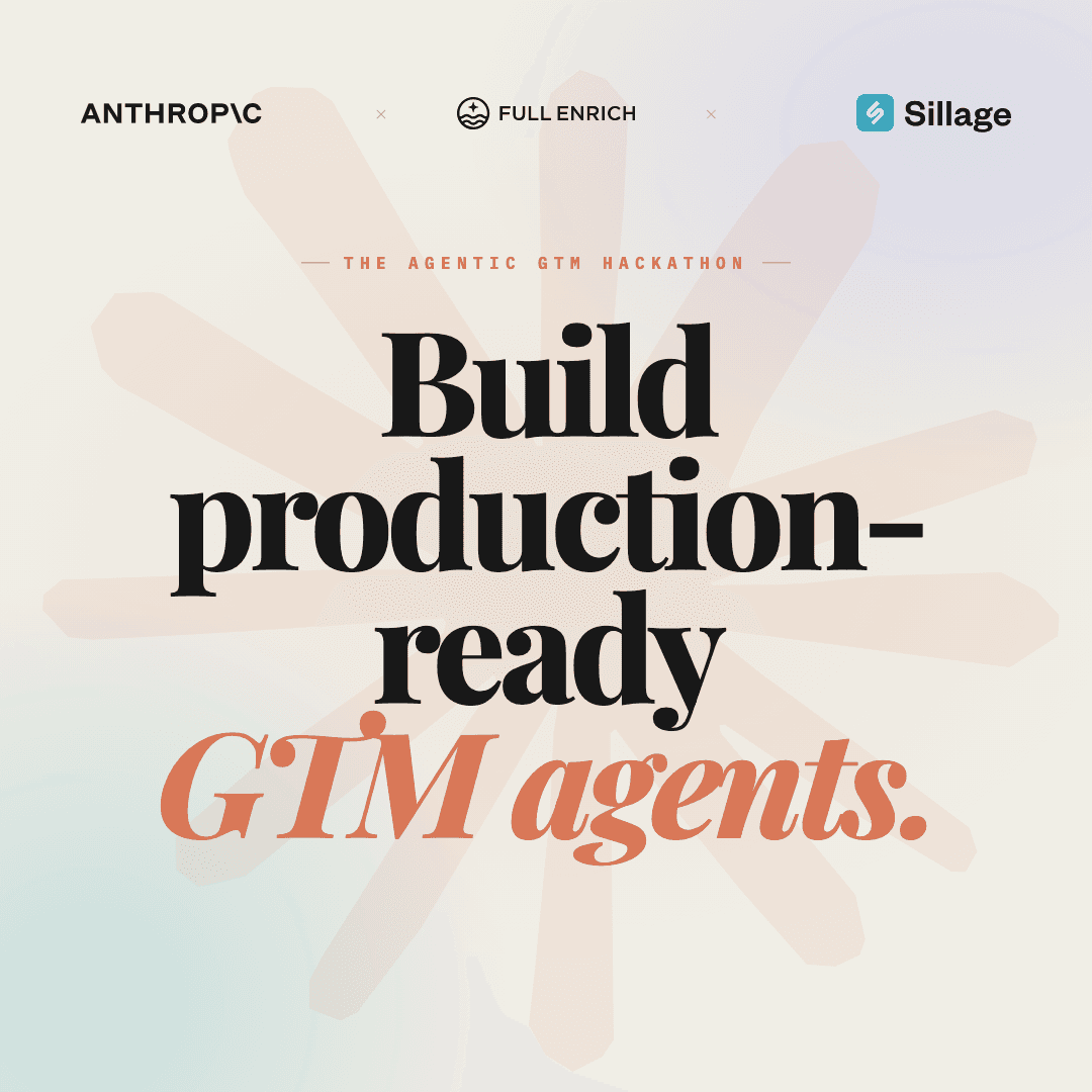 Build production-ready GTM agents at the Agentic GTM Hackathon
